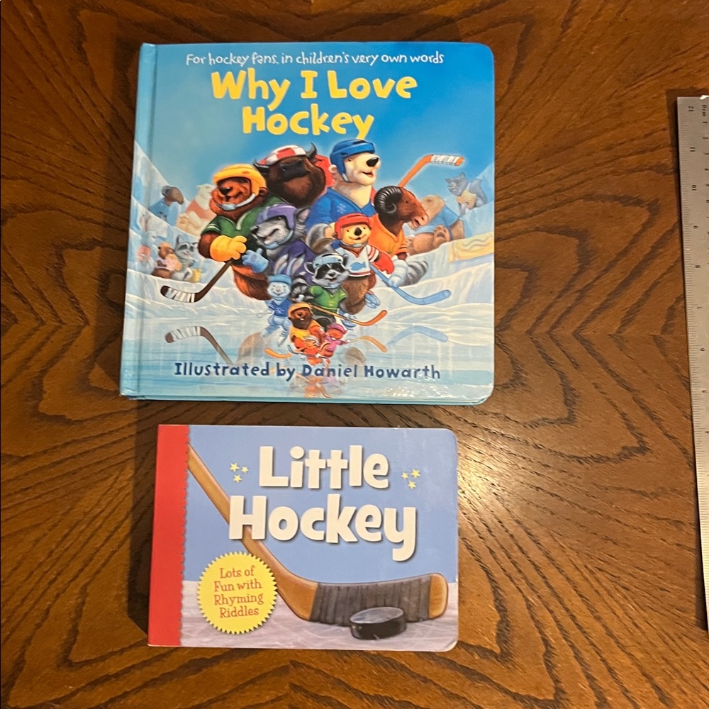 Hockey kids books | set of 2 board books